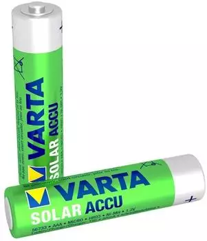 VARTA Solar Accu AAA NiMH HR03 1.2V 550 mAh (2 St.) VARTA Solar Accu AAA NiMH HR03 1.2V 550 mAh (2 St.)