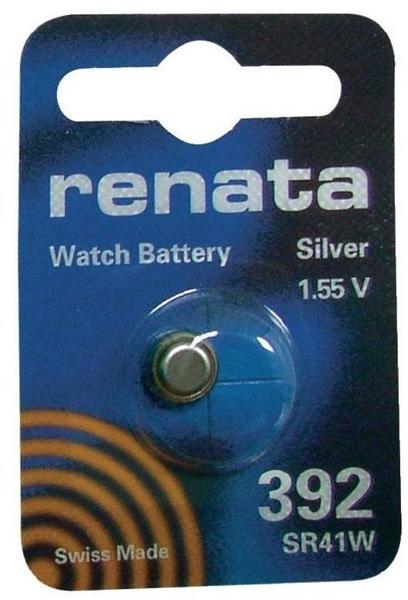 Conrad Energy Renata Watch Silver Typ 392 Batteriy 1,55V 45 mAh