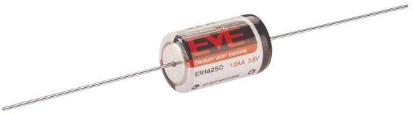 EVE Battery 1/2 AA Lithium-Batterie mit Lötpins 3,6V 1200 mAh
