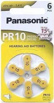 Panasonic Zinc Air PR10 (6 St.)