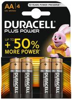 Duracell MN1500, Duracell AA Mignon LR6 1,5V Plus Power 4er Blister Stilo Alkaline