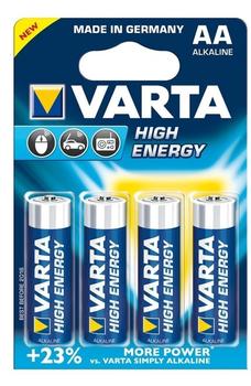 VARTA High Energy AA LR6 1,5V 1500 mAh (4 St.)