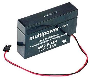 Multipower MP0,8-12H AGM-Blei-Vlies Rolladenakku 12V 800 Ah