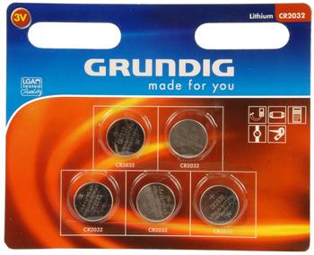 Grundig made for you Lithium CR2032 Knopfzelle 3V 200 mAh (5 St.)