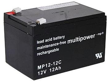 Multipower MP12-12C Blei-Akku 12V 12Ah (1 St.)