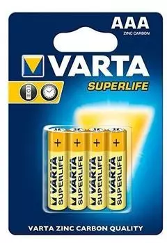 VARTA AAA Superlife Batterie 4 St. (02003101414)