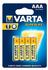 VARTA AAA Superlife Batterie 4 St. (02003101414)