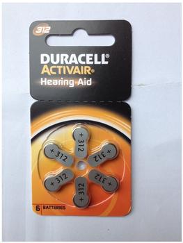 Duracell EasyTab 312 braun (6 St.)