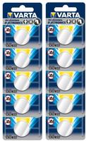 Varta CR2032 Lithium Batterie 3V - 10 x 1er Packung