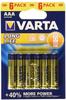 Varta 04103 101 416, Varta Longlife Extra - Batterie 6 x AAA - Alkalisch (6...