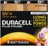 Duracell Plus Power 9V 4 St.