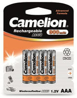 Camelion 17009403, Camelion Ni-MH Rechargeable Akku AAA HR03 1,2V 900 mAh 4er
