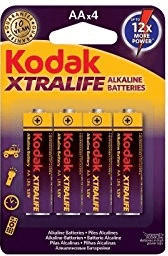 Kodak XTRALIFE AA Alkaline Batterien 1,5V 2700 mAh (4 St.)