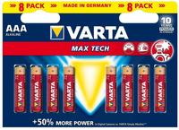 Varta 04703 101 418, Varta Longlife (8 Stk., AAA, 1270 mAh) (04703 101 418),
