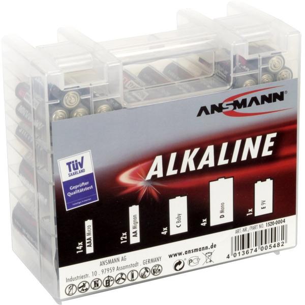 Ansmann Alkaline Batterie Box, 35 Stck. (1520-0004)