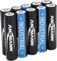 ANSMANN - Batterie 10 x AAA-Typ - Li - Schwarz