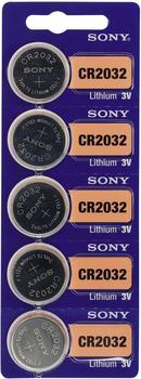 Sony CR 2032 Lithium 220 mAh (5 Stck.)