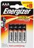 Energizer Micro AAA +Power LR03 1,5V (4 St.)