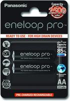 ENELOOP Akku NiMH, Mignon, AA, HR06, 1.2V/2500mAh Pro, vorgeladen, Retail-Blister