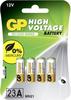 GP High Voltage alkaline 23A (MS21 / MN21),4er Blister A23