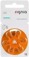 Signia p13mf, Signia H&ouml;rger&auml;tebatterien Gr&ouml;&szlig;e 13 6er Blister Orange