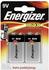 Energizer max 9V Block Batterie (2 Stück)