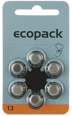 VARTA Ecopack ZA 13 Knopfzellen 285 mAh 1,4V (6 St.)
