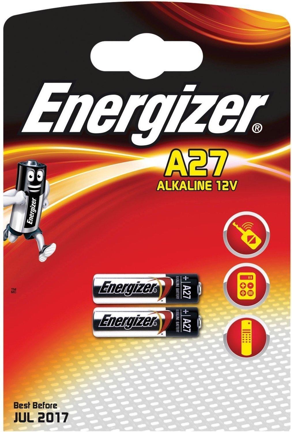 Energizer A27 12V 22mAh (2 Stk.) Test TOP Angebote ab 3,42 € (September  2023)