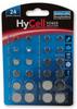 HyCell 1516-0003, HyCell Knopfzellen-Set je 2x AG 1, AG 3, AG 4, AG 5, AG 8, AG...