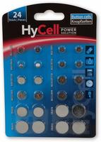 HyCell 1516-0003, HyCell Knopfzellen-Set je 2x AG 1, AG 3, AG 4, AG 5, AG 8, AG 10,