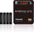 Panasonic eneloop pro AAA 930mAh 4 St. + Storage Box (BK-4HCDE/4LE)