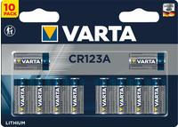 Varta Batterie Photo Lithium Cylindrical CR123A Blister 10