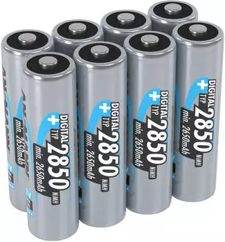 Ansmann Akku AA Typ 2850mAh NiMH 1,2V