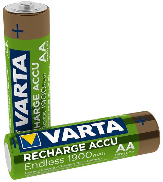 VARTA Recharge Accu Endless AA 1900mAh (2 St.)