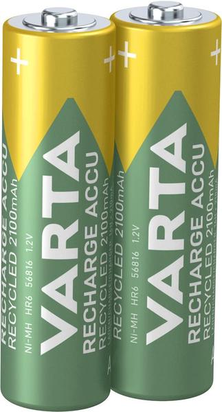 VARTA Recharge Accu Recycled AA 2100mAh (2 St.)