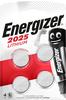 ENERGIZER E300849104, ENERGIZER Knopfzellen-Batterie CR2025 4ST weiß/rot