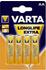 VARTA Longlife Extra Alkaline Batteries AA Mignon Pack of 4