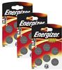 ENERGIZER E303272400, ENERGIZER Knopfzellen-Batterie CR2032 6ST weiß/rot