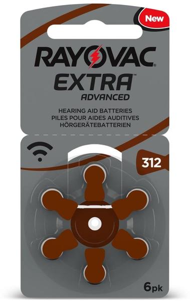 Rayovac EXTRA ADVANCED 312 PR41 (6 St.)