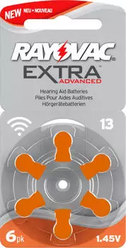 Rayovac 4606 Extra Advanced Typ 13 1,4V 13A im 6er Blister
