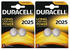 Duracell 4 x CR2025 3V Lithium Coin Cell Battery 2025, DL2025, BR2025, SB-T14