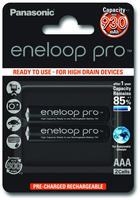 ENELOOP Akku NiMH, Micro, AAA, HR03, 1.2V/930mAh Pro, vorgeladen, Retail-Blister