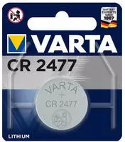 Varta 06477 101 401, VARTA Lithium Knopfzelle "Electronics", CR2477, 3,0 Volt