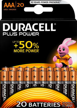 Duracell Plus Power AAA Micro MN2400 (20 St.)
