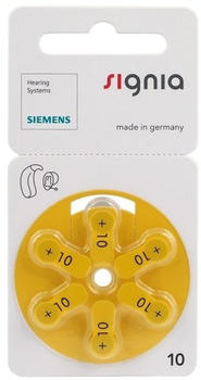 Siemens Signia S10 1,45V, 6 Stück