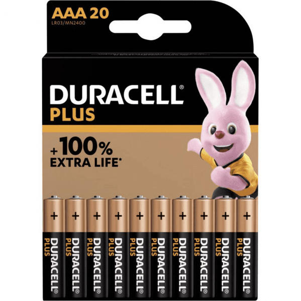 Duracell Plus Power AAA Micro (20 Stk.)