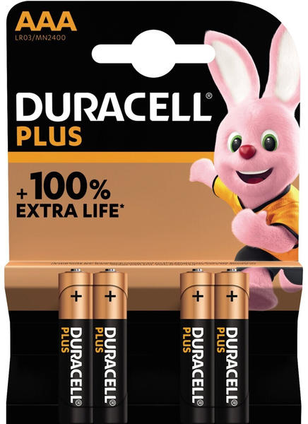 Duracell Plus Power AAA Micro (4 Stk.)