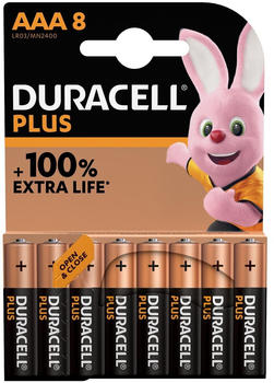 Duracell Plus Power AAA Micro (8 Stk.)