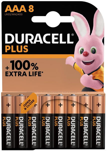 Duracell Plus Power AAA Micro (8 Stk.)