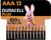 Duracell Batterie Plus NEW -AAA (MN2400/LR03) Micro 12St.